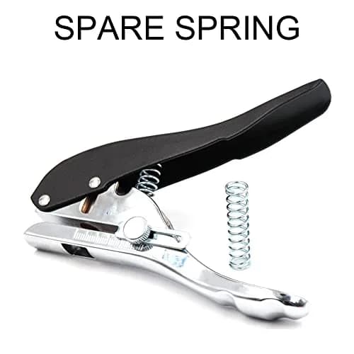 SKQOUI Single Hole Paper Punch with Countersink Drill | 8mm Hole Diameter, 20-Sheet Capacity thumbnail 5