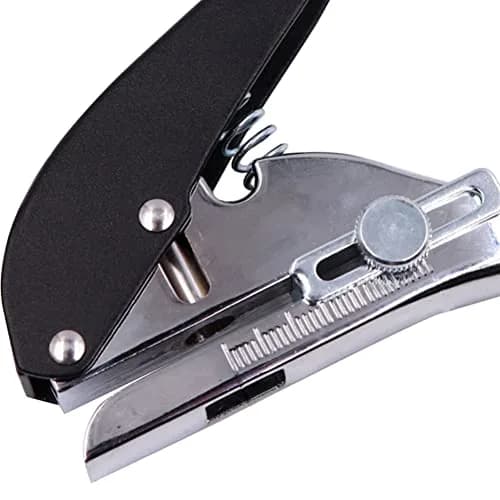 SKQOUI Single Hole Paper Punch with Countersink Drill | 8mm Hole Diameter, 20-Sheet Capacity thumbnail 8