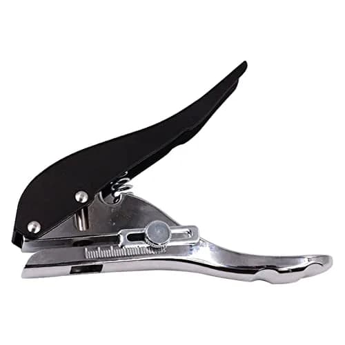 SKQOUI Single Hole Paper Punch with Countersink Drill | 8mm Hole Diameter, 20-Sheet Capacity thumbnail 9