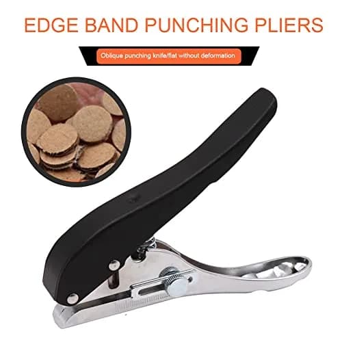 SKQOUI Single Hole Paper Punch with Countersink Drill | 8mm Hole Diameter, 20-Sheet Capacity thumbnail 3