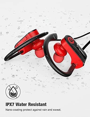 Otium U18 Wireless Bluetooth 5.3 Sport Headphones with Earhooks & Mic | 16 Hours Playtime thumbnail 5
