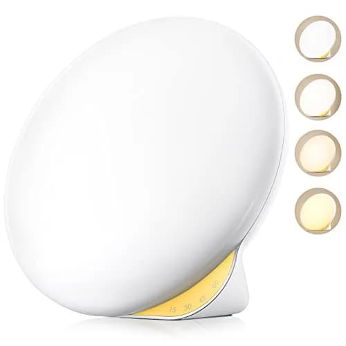 MediAcous Light Therapy Lamp 10000 Lux UV-Free with Timer & Memory Function | Modern Desk Lamp thumbnail 1