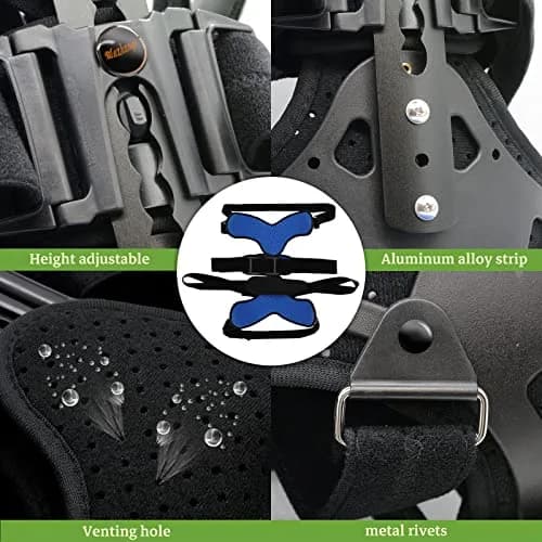 ZHUNPOCT Adjustable Scoliosis Back Brace with Cervical Support | Breathable, Fully Adjustable for All Heights, Discreet & Supportive (70-120 chars) thumbnail 5