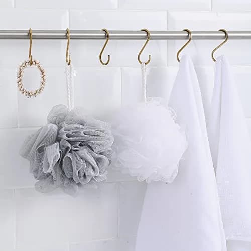 Evanda Gold Storage Hook 30 Pack | Heavy Duty Stainless Steel, Rust-Proof, Multi-Purpose (≤120 chars) thumbnail 3