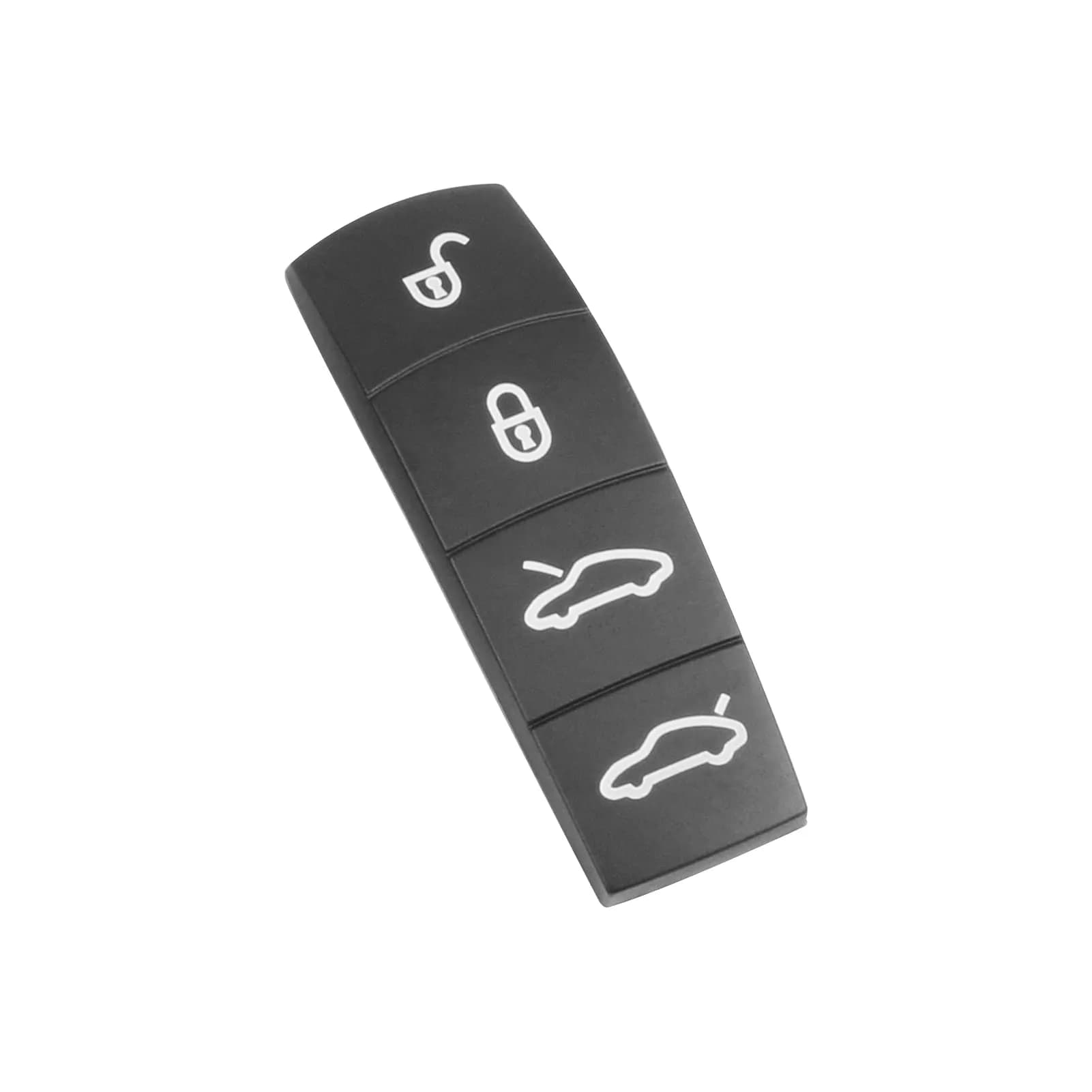 Jaronx Black Silicone Key Button Cover for Porsche Boxster Cayman 718 | Protects Original Key Fob