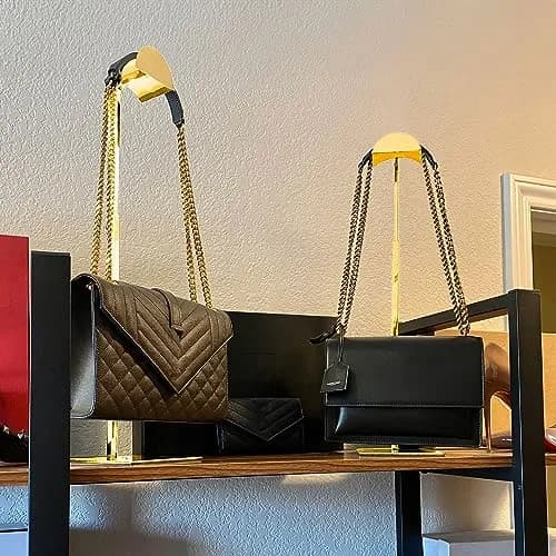 Royxen 3 Pack Purse Holder, Adjustable Bag Display Stand 38.1 cm - 61 cm (15" - 24") | Retail Store Fixture thumbnail 4