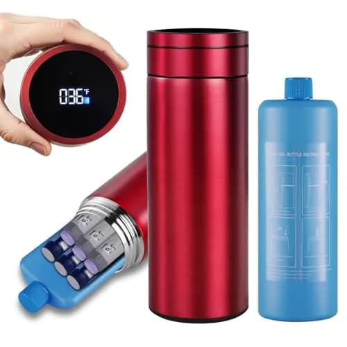 Bogush Insulin Cooler Travel Case Red 23.2cm (9.1in) | TSA Approved for 6-8 Pens thumbnail 1