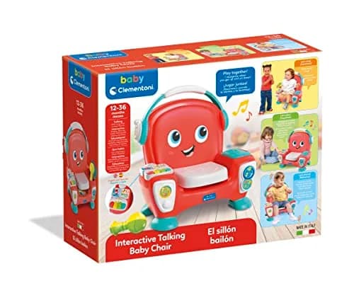 Clementoni The Dance Chair Educational Musical Chair for Babies 12+ Months | Bilingual Spanish & English Learning Game thumbnail 2