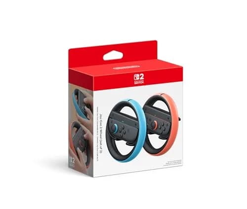 Nintendo Joy-Con™ 2 Wheel (Set of 2) Light Blue/Light Red | Realistic Racing Control for Nintendo Switch 2 thumbnail 1