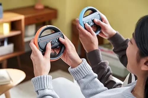 Nintendo Joy-Con™ 2 Wheel (Set of 2) Light Blue/Light Red | Realistic Racing Control for Nintendo Switch 2 thumbnail 2