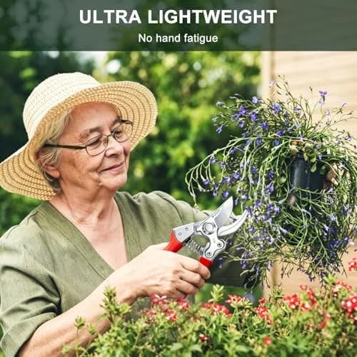 Kynup 2-Pack Bypass Pruning Shears 21.8 cm (8.6 inches) | Heavy Duty Garden Clippers for Plants & Trees thumbnail 8