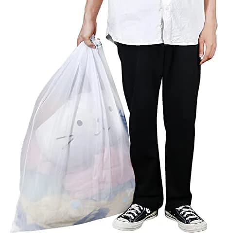 Tenn Well Large Mesh Laundry Bags 90x70cm (35"x27") | Zippered Wash Bags for Blankets, Delicates, and Travel thumbnail 7