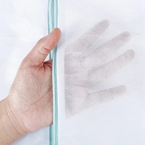 Tenn Well Large Mesh Laundry Bags 90x70cm (35"x27") | Zippered Wash Bags for Blankets, Delicates, and Travel thumbnail 3