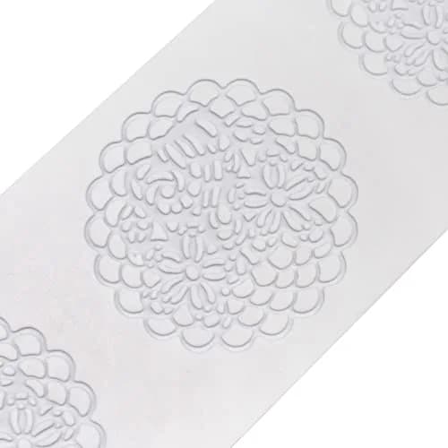 TUKE Flower Lace Silicone Mold for Cake Decorating | 40.1 cm (15.8 inch) thumbnail 6