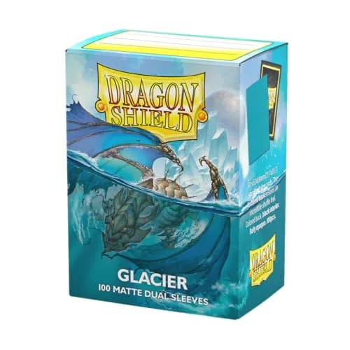 Dragon Shield Matte Dual Glacier Standard Size Card Sleeves (100 CT) | Premium TCG Protection - main product image