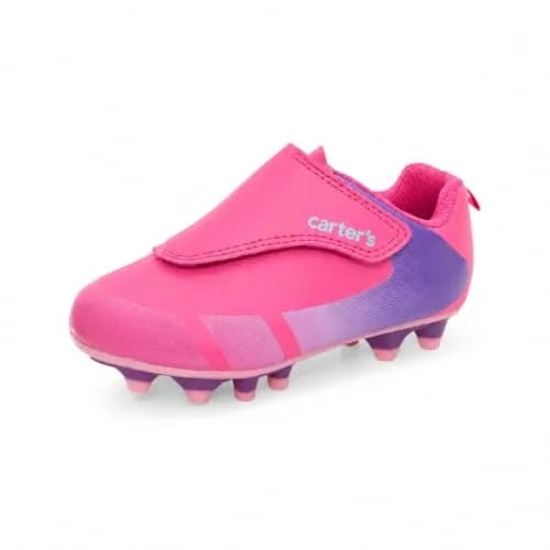 Carter's Unisex-Child Fica Sport Cleat, Fuchsia | Versatile Athletic Kids Shoe for Soccer & Baseball thumbnail 1
