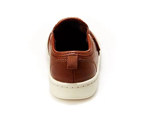 Carter's Kids Ricky Dress Shoes, Brown | Slip-On Faux Leather Casual Shoes for Toddlers thumbnail 3