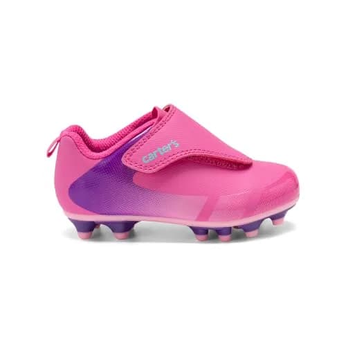 Carter's Fica Sport Cleat Fuchsia | Versatile Athletic Kids Shoe for Soccer & Baseball thumbnail 2