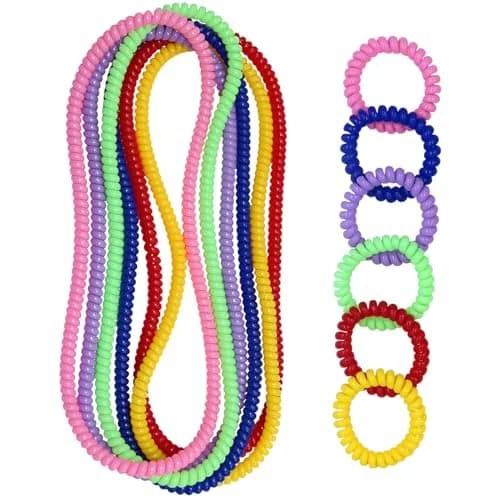 Olugu Sensory Chew Necklace 6 Pack | BPA-Free PLA Oral Motor Aids for Kids — 12 Pcs Rainbow