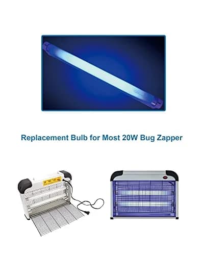 Dichroma 4 Pack Bug Zapper Replacement Light Bulbs 10W | Compatible with 20W Bug Zappers, Long-Lasting 3000 Hours thumbnail 3
