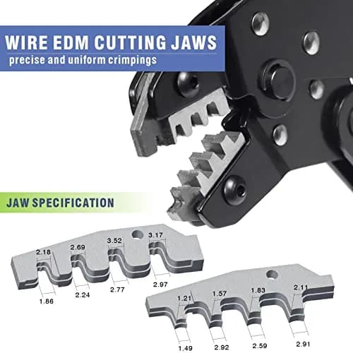 Wekesigo SN-2549 Ratcheting Crimping Tool 0.08-1.0 mm ² | Precise, Durable, Ergonomic thumbnail 3