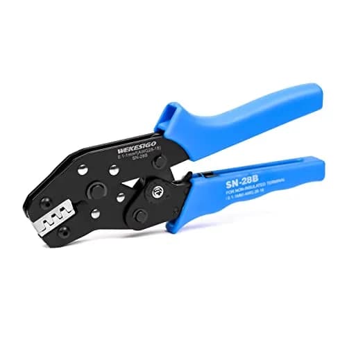 wekesigo SN-28B Dupont Terminal Ratchet Crimper 0.1-1.0mm² | Precise, Durable & Ergonomic Tool thumbnail 1