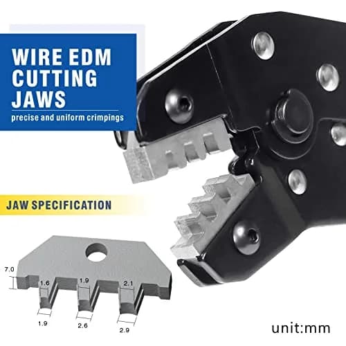 wekesigo SN-28B Dupont Terminal Ratchet Crimper 0.1-1.0mm² | Precise, Durable & Ergonomic Tool thumbnail 3