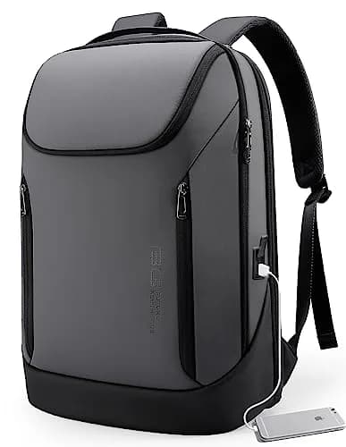 BANGE Business Waterproof Laptop Backpack 15.6 Inch | USB Charging Port & Travel Durability thumbnail 1