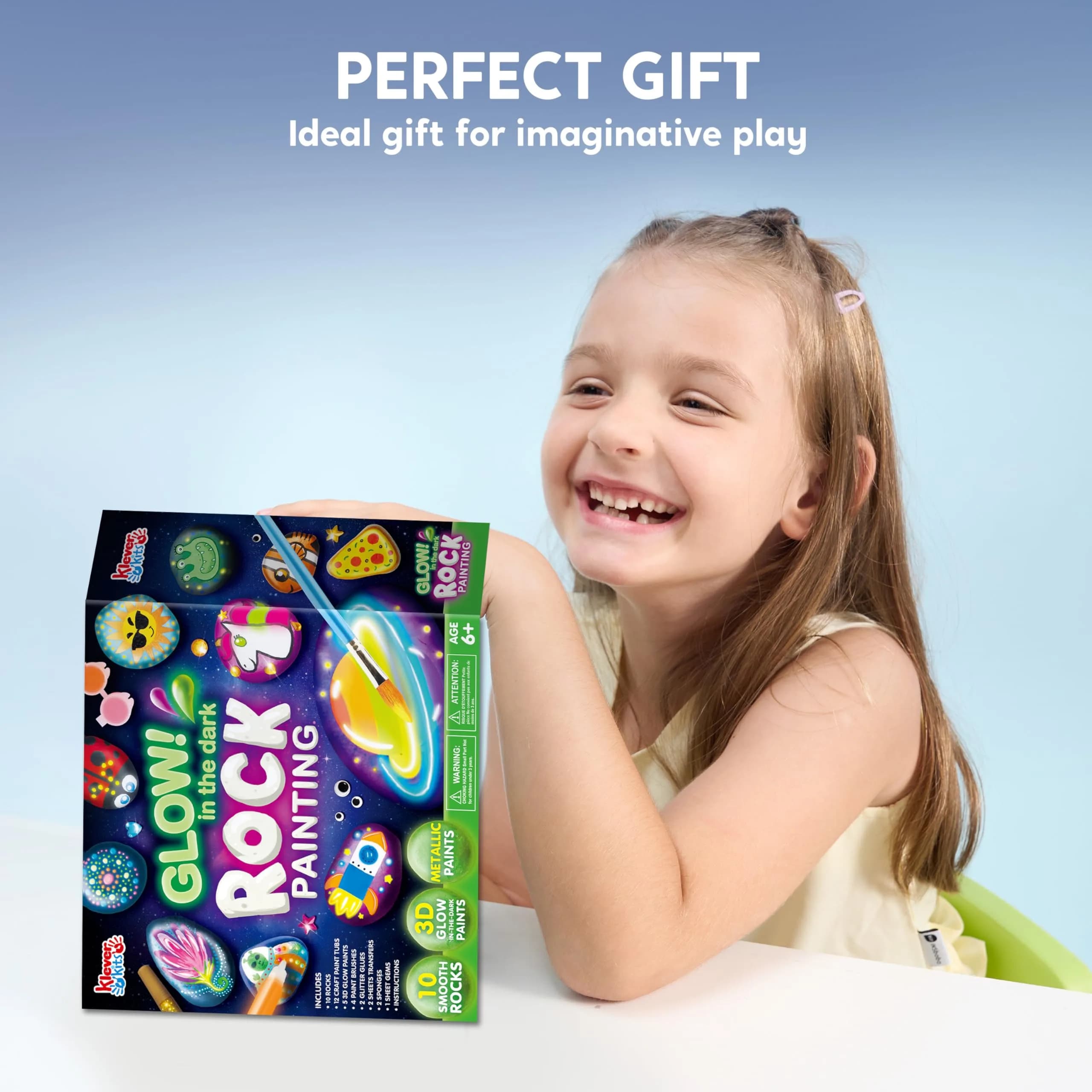 JOYIN Rock Painting Kit Assorted Colors Art Craft Kit - view 7