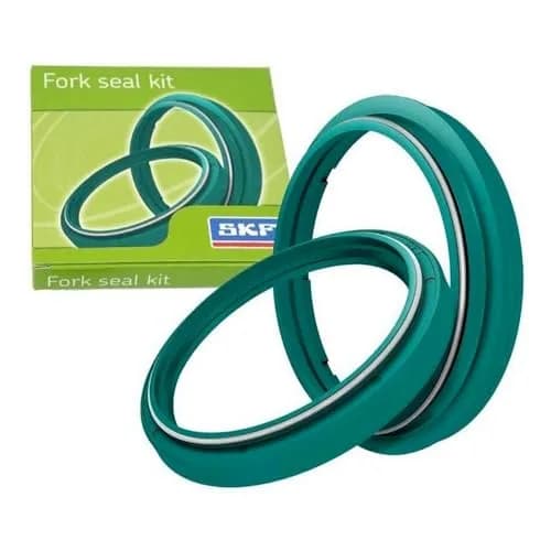 SKF KITG-43Z Fork Seal Kit Green 43mm | Reduces Friction by 20% for Smoother Rides thumbnail 1