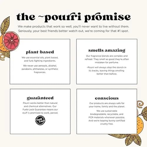Poo-Pourri Before-You-Go Toilet Spray Refill Lavender Peppermint 473ml (16 Fl Oz) | Funk Lock Technology Odor Eliminator thumbnail 5