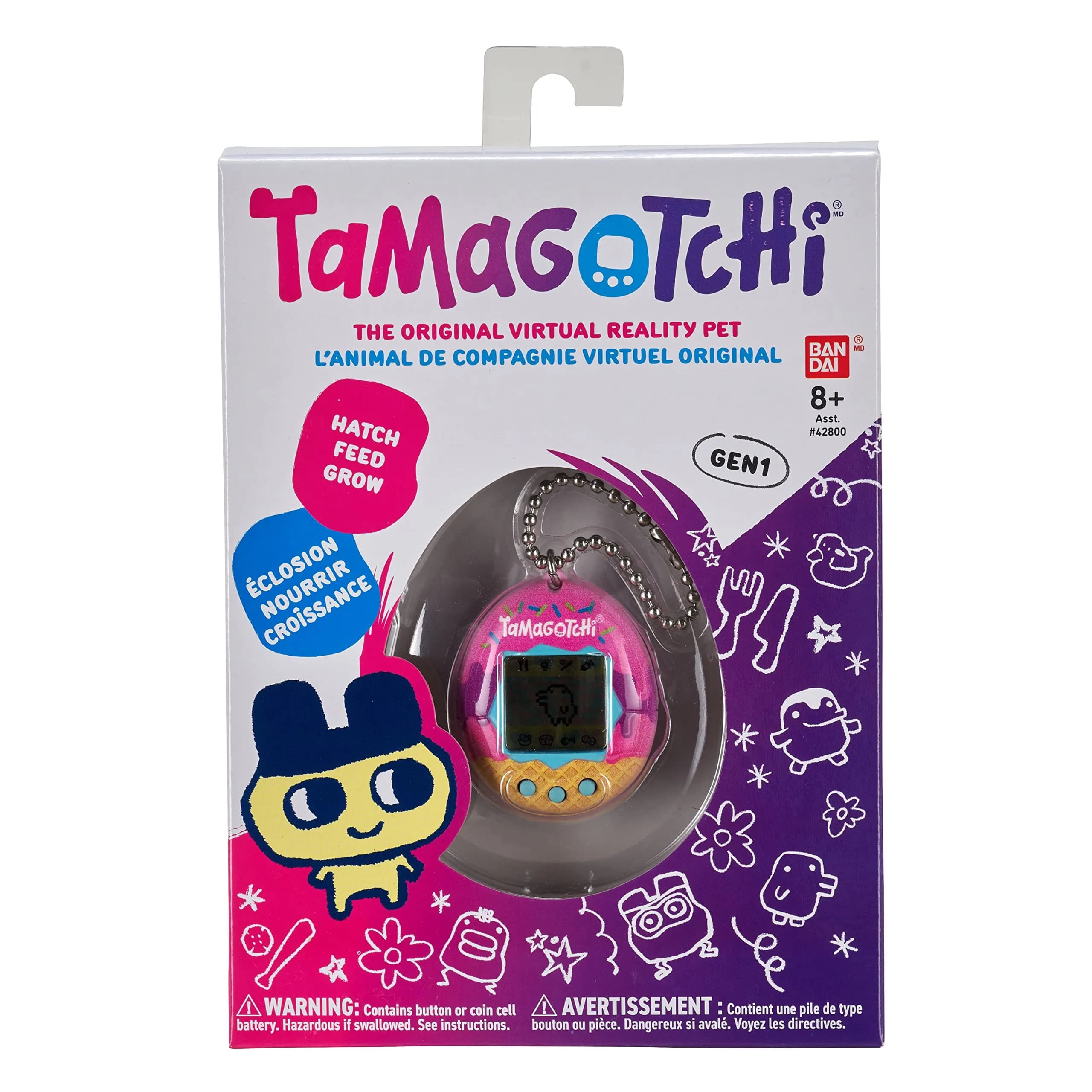 Tamagotchi Original Ice Cream Edition - 1 Unit | Play the Character Game - view 6