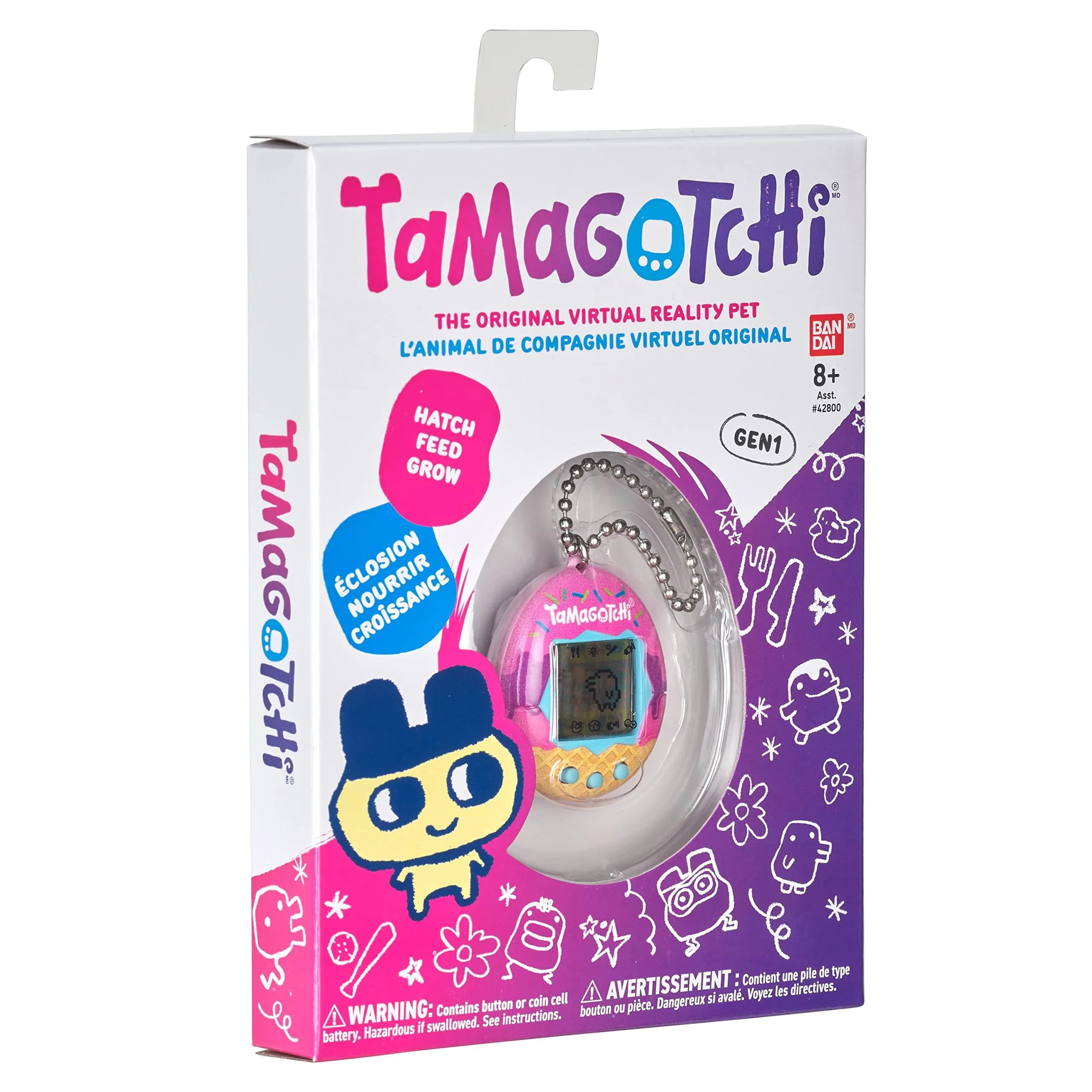 Tamagotchi Original Ice Cream Edition - 1 Unit | Play the Character Game - view 7