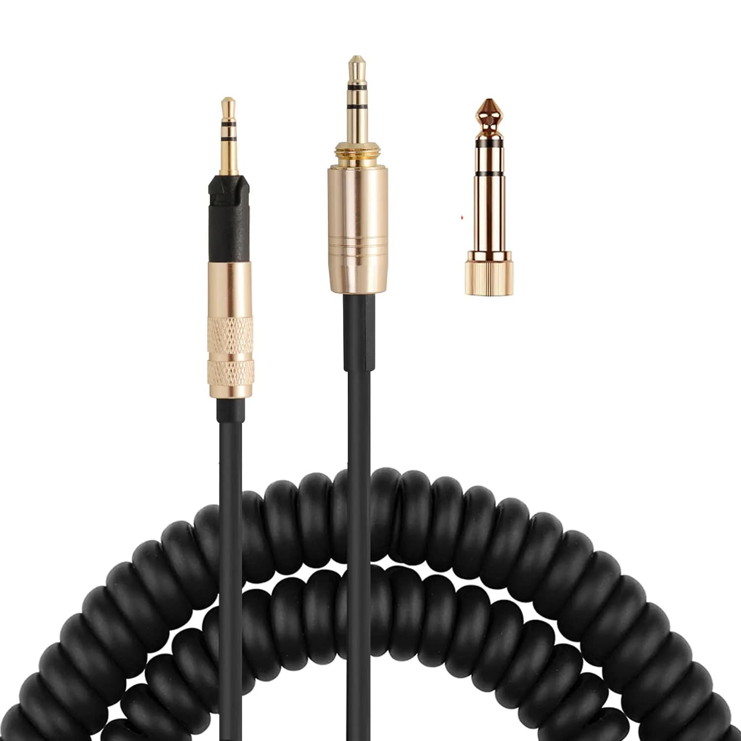 FAAEAL Balance Cable for Sennheiser & Audio-Technica Headphones | 4.9ft 2.5mm | High-Quality Audio — Black