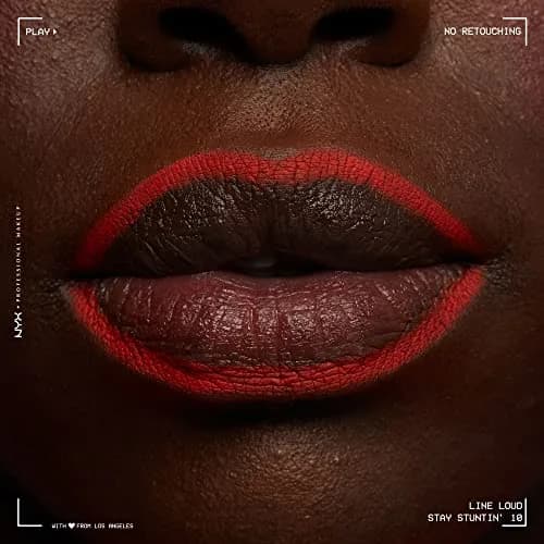 NYX PROFESSIONAL MAKEUP Line Loud Lip Liner, Stay Stuntin' (Midtone Bright Orange) 0.04 oz (1.2 ml) | PETA Certified Cruelty-Free thumbnail 5