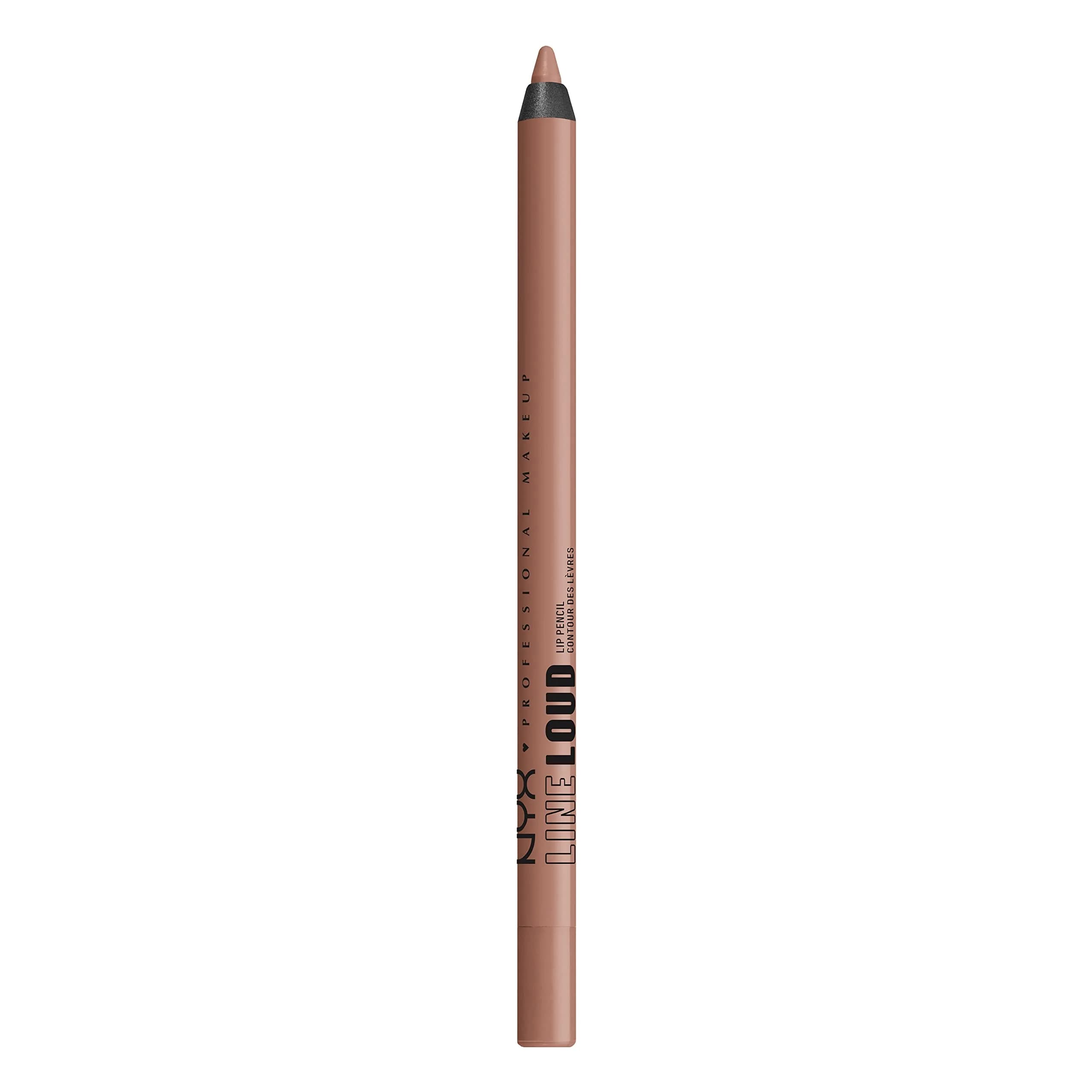 NYX PROFESSIONAL MAKEUP Line Loud Lip Liner, Global Citizen (Medium Neutral Nude) | Long-Lasting, Transfer-Resistant Matte Finish - view 7
