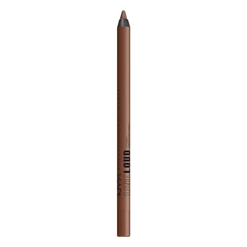 NYX PROFESSIONAL MAKEUP Line Loud Lip Liner Total Baller 0.04 oz (1.2 g) | Longwear Matte Lip Pencil with Jojoba Oil & Vitamin E thumbnail 1