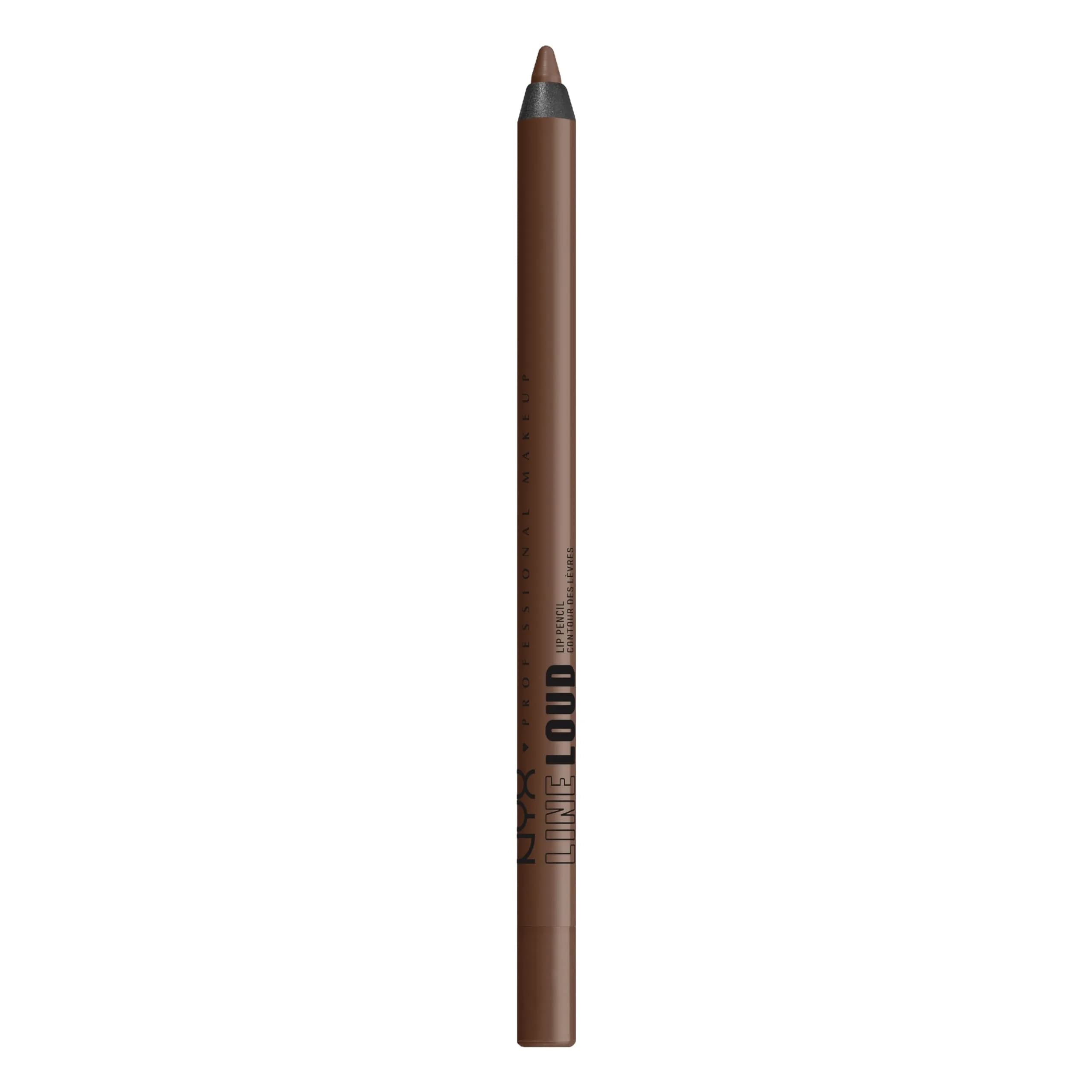 NYX PROFESSIONAL MAKEUP Line Loud Lip Liner 0.04 Ounce | Longwear, Pigmented Lip Pencil with Jojoba Oil & Vitamin E — 17 Rebel Kind