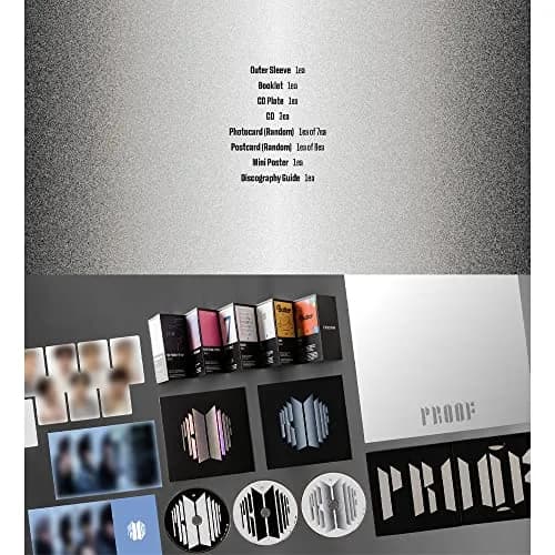DREAMUS BTS PROOF Compact Edition Album Gold 15.5 x 15.2 x 1.5 cm | K-pop Collector's Edition thumbnail 3
