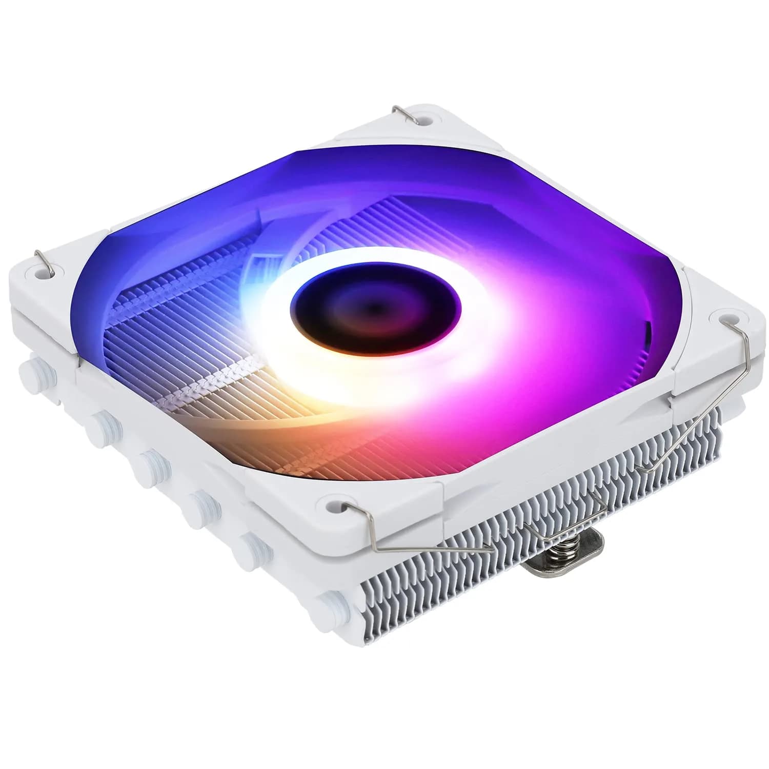 Thermalright AXP120-X67 White ARGB Low Profile CPU Cooler 67mm Height | Intel LGA 1700/1851 & AMD AM4 Compatible - main product image