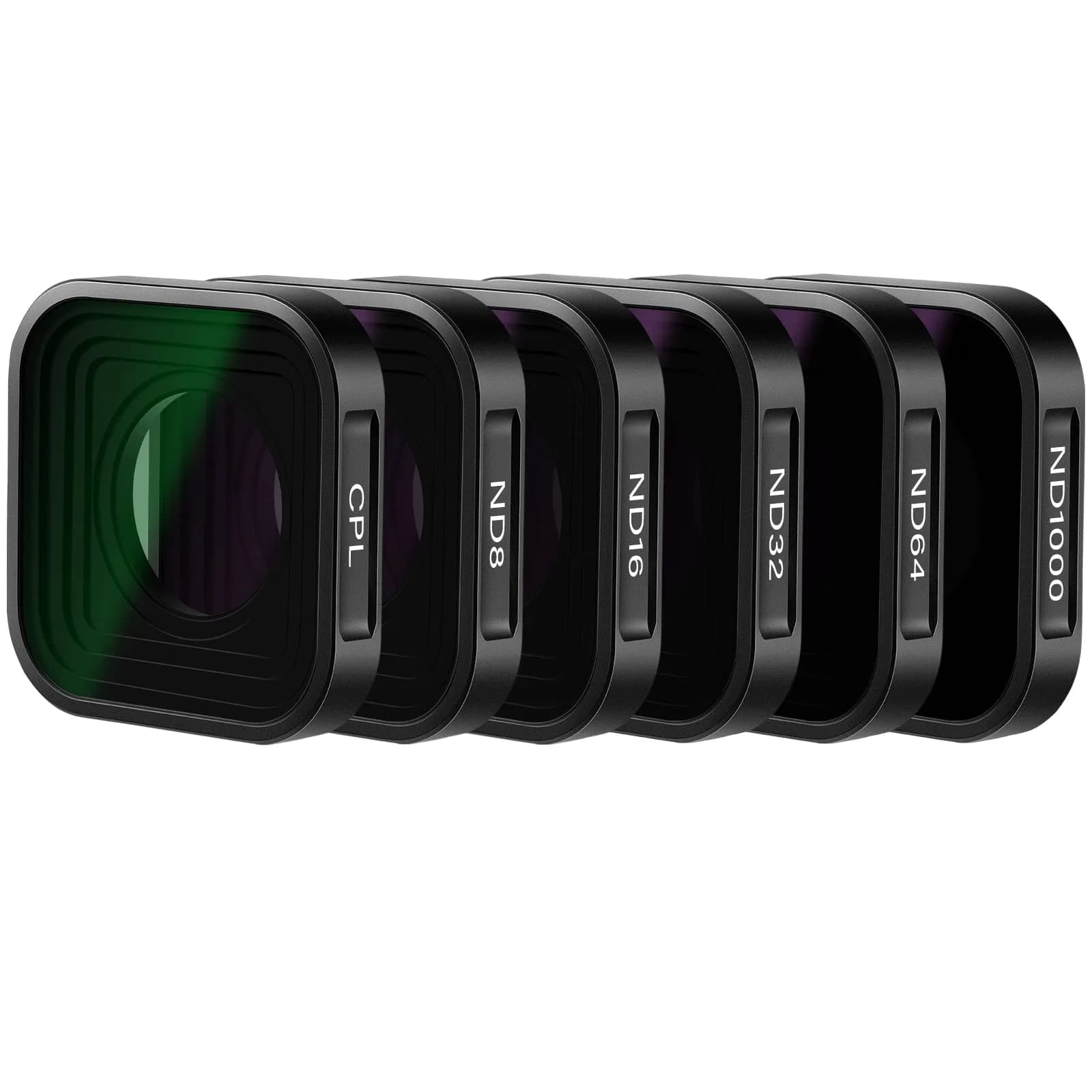 NEEWER ND Filter Set for GoPro Hero 13/12/11/10/9, 6 Pack CPL/ND8/ND16/ND32/ND64/ND1000 | Multi-Coated Optical Glass - main product image