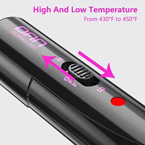 DAN Technology Ceramic Pressing Comb 450°F | Fast Heating Hot Comb for Hair Styling thumbnail 5