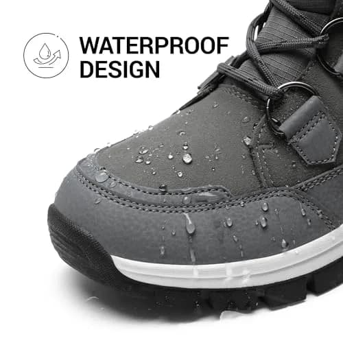 DREAM PAIRS Women's Waterproof Mid Calf Snow Boots 11 | Faux Fur & Sherpa Insulation thumbnail 6