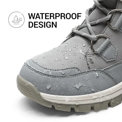DREAM PAIRS Women's Waterproof Mid Calf Snow Boots 8.5 | Faux Fur Lining & Slip-Resistant Sole thumbnail 6