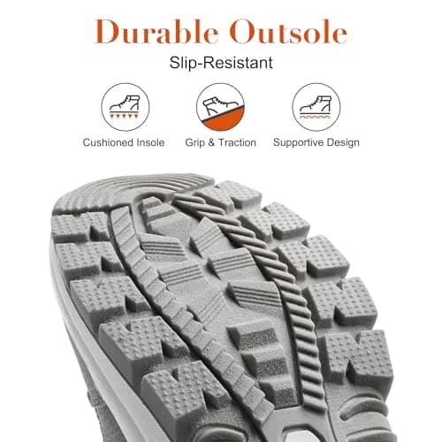 DREAM PAIRS Women's Waterproof Mid Calf Snow Boots 8.5 | Faux Fur Lining & Slip-Resistant Sole thumbnail 8