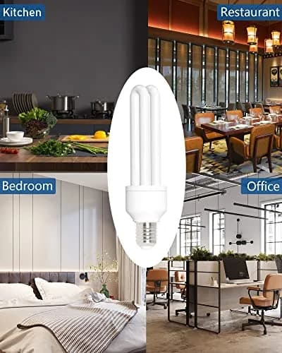 Dichroma E27 U Type 15W Bug Zapper Replacement Bulbs 2-Pack | 1100 Lumens Daylight White thumbnail 6