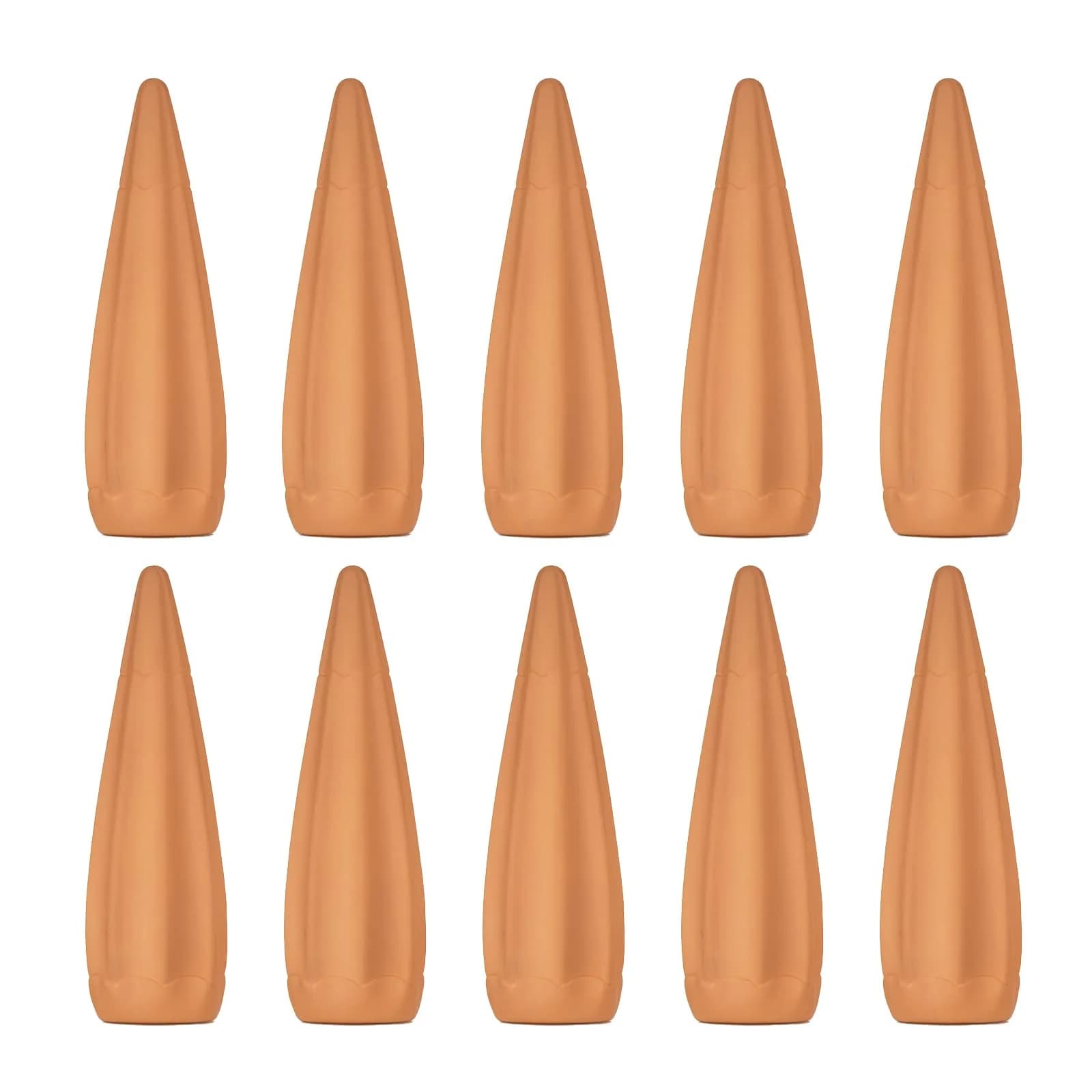vensovo Terracotta Self Watering Spikes 10 Pcs | Automatic Water Seepage for Indoor & Outdoor Plants