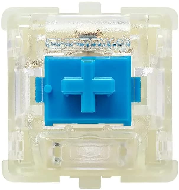 Granvela Cherry MX RGB Blue Key Switches 10 Pack | Clicky Tactile 60g Force for Mechanical Keyboard thumbnail 4