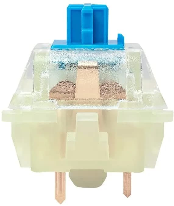 Granvela Cherry MX RGB Blue Key Switches 10 Pack | Clicky Tactile 60g Force for Mechanical Keyboard thumbnail 7