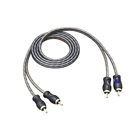 RECOIL RCI23 3ft (0.91m) 2-Channel RCA Audio Cable | Twisted Pair Noise Reduction thumbnail 1